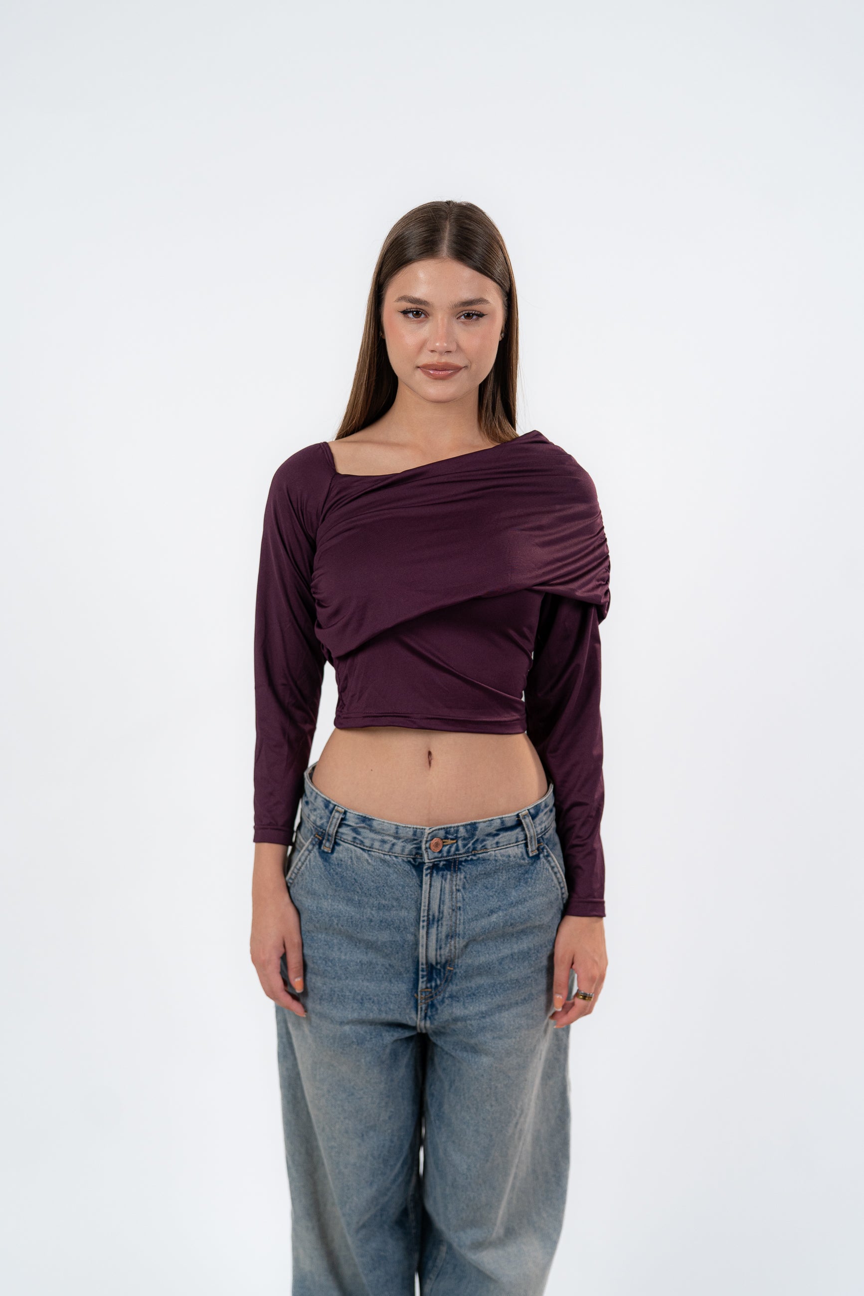 OFF SHOULDER LONG SLEEVE