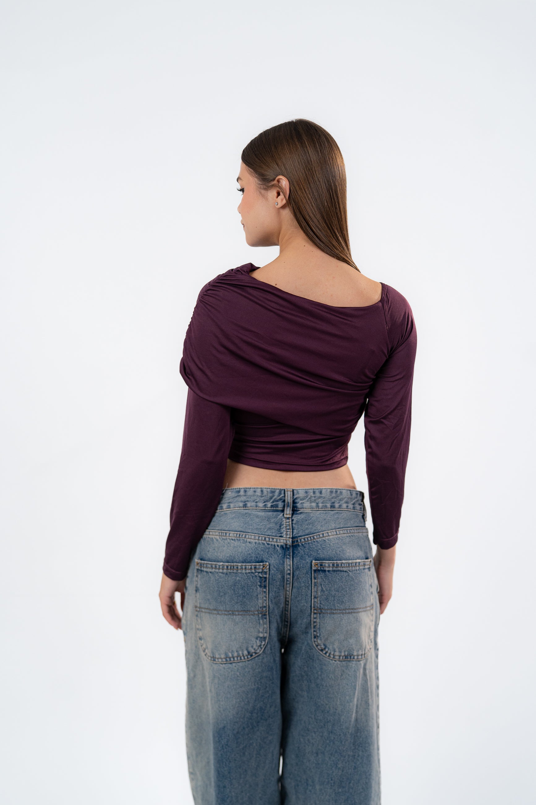 OFF SHOULDER LONG SLEEVE