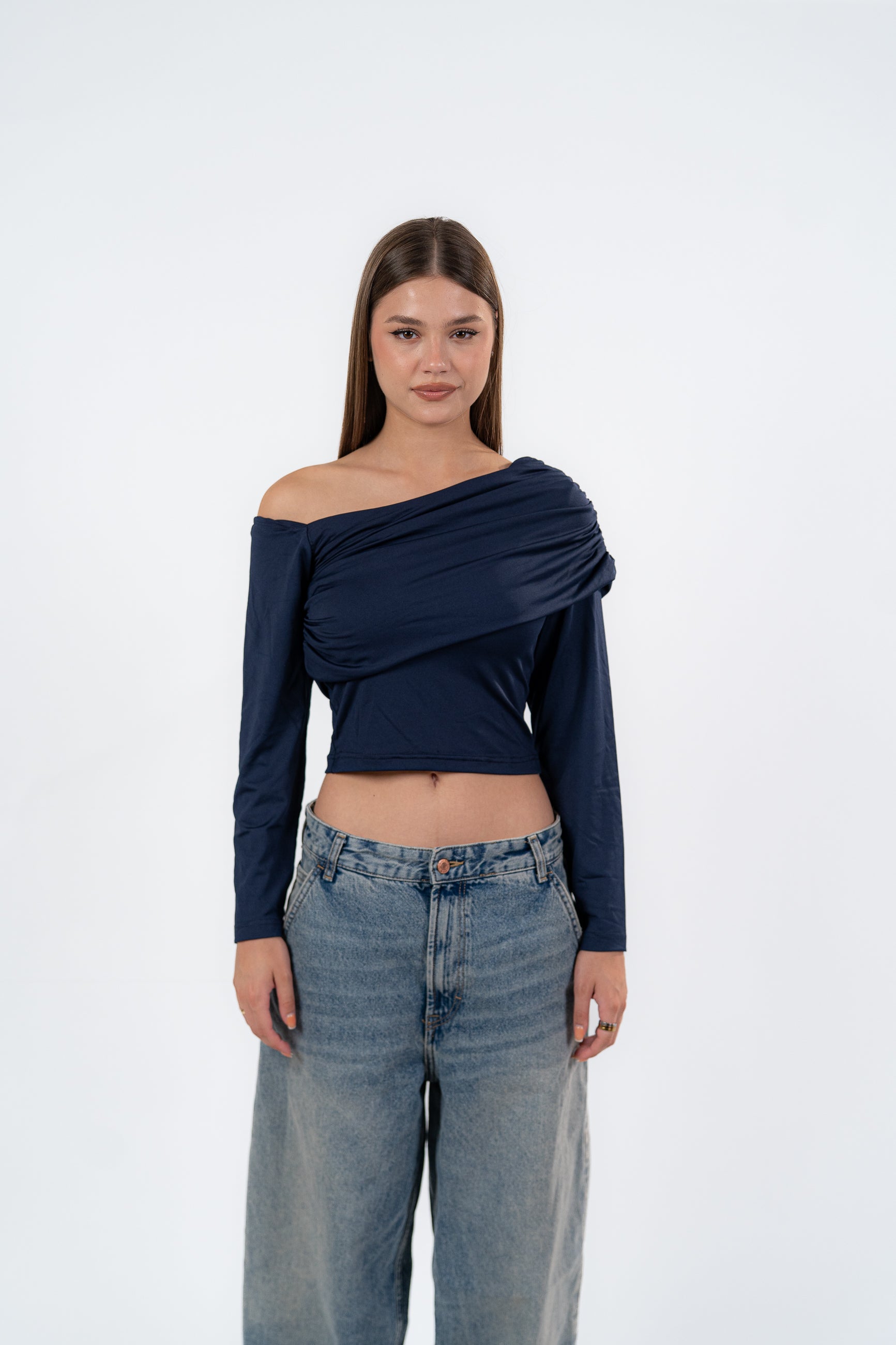 OFF SHOULDER LONG SLEEVE