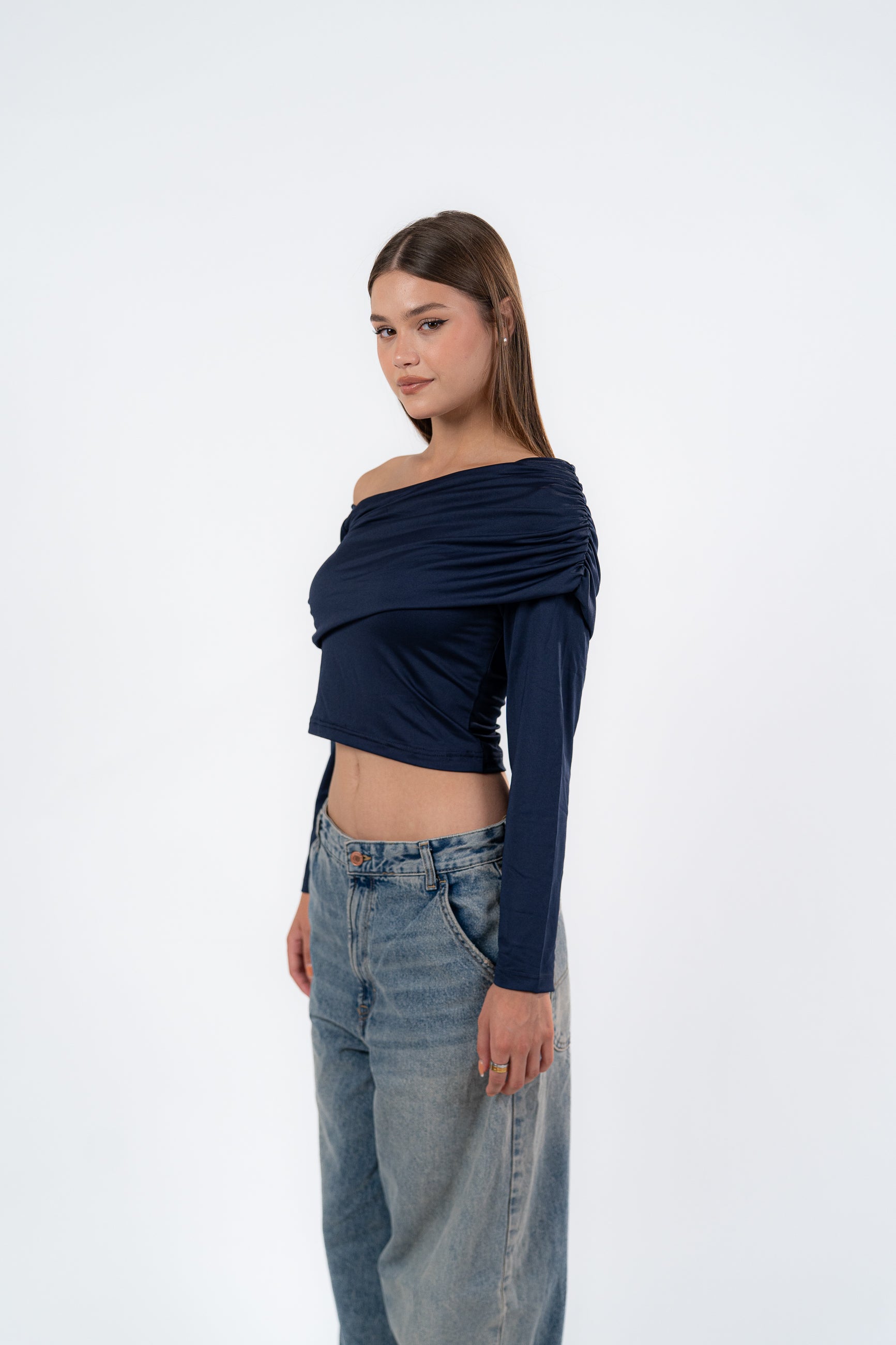 OFF SHOULDER LONG SLEEVE