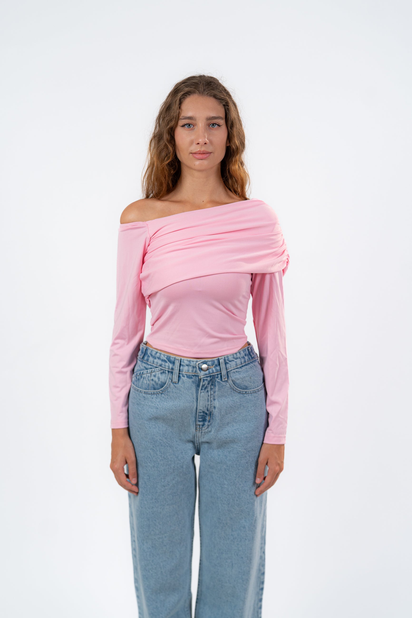 OFF SHOULDER LONG SLEEVE