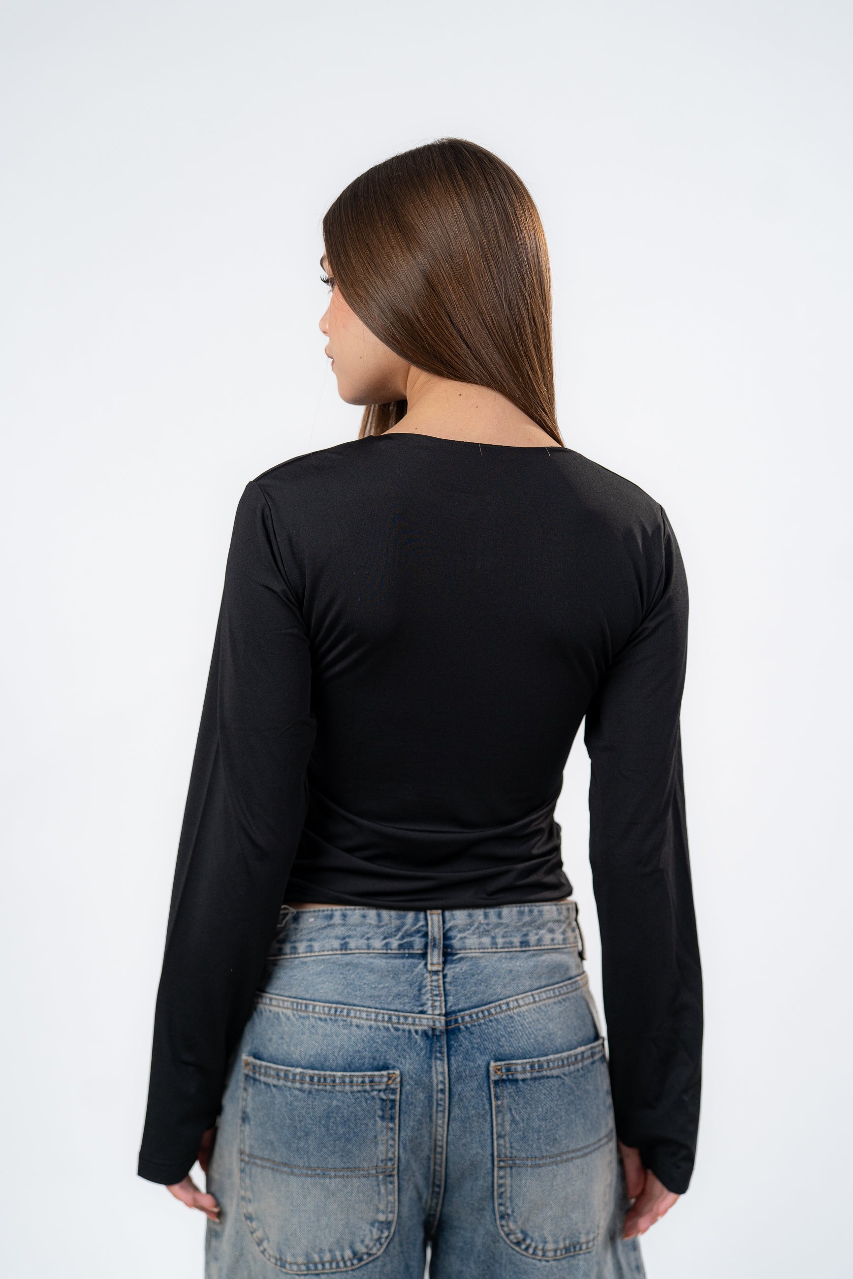 ZIPPER LONG SLEEVE-TOP