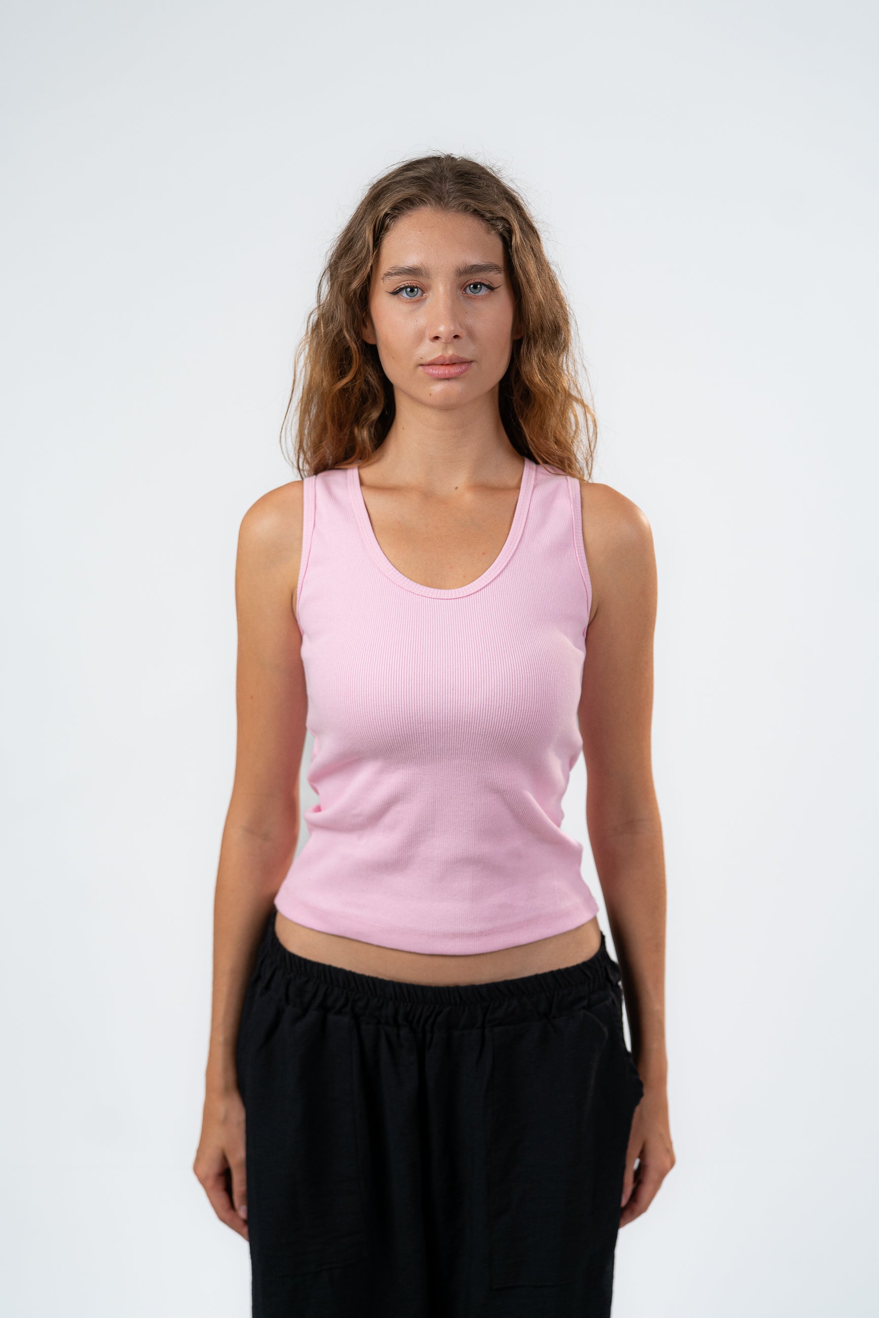 U-SHAPED TANK TOP