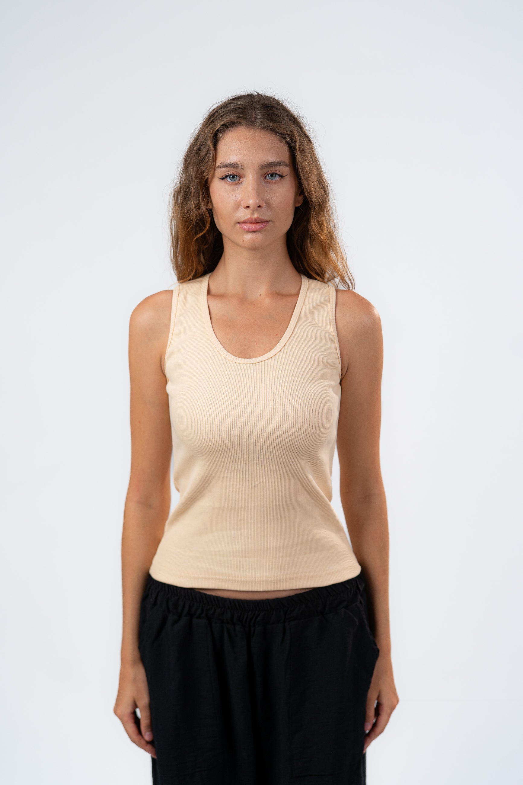 U-SHAPED TANK TOP