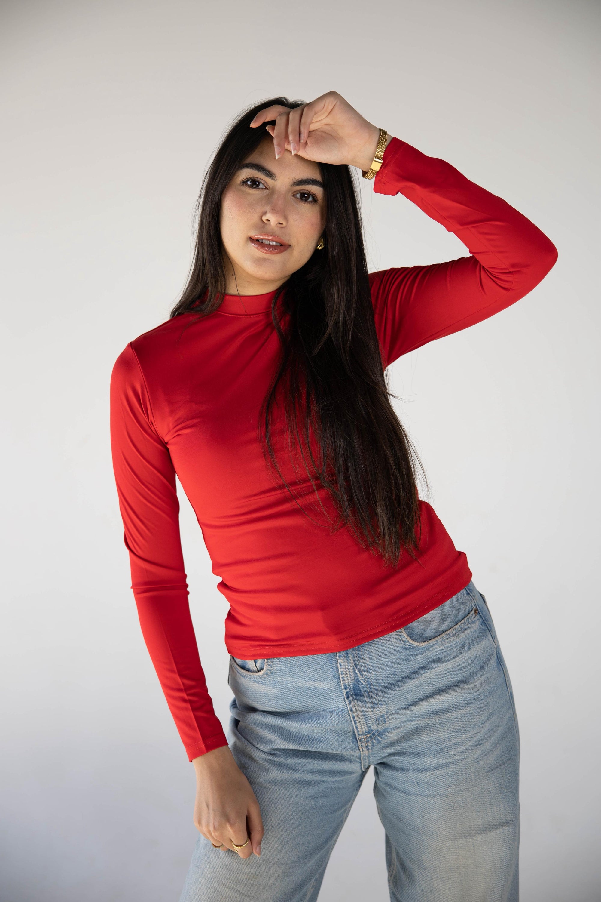 HIGH NECK LONG SLEEVE