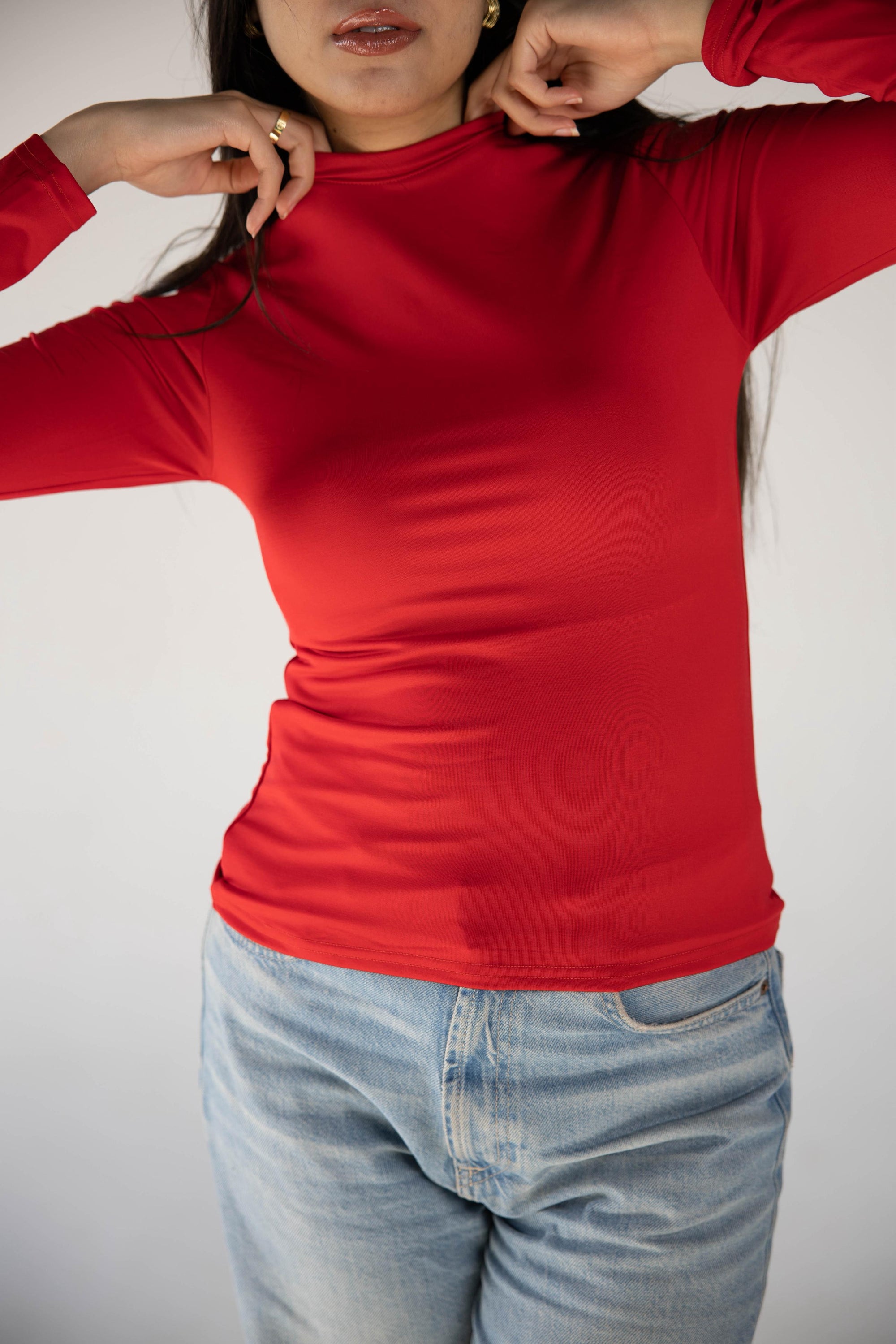 HIGH NECK LONG SLEEVE