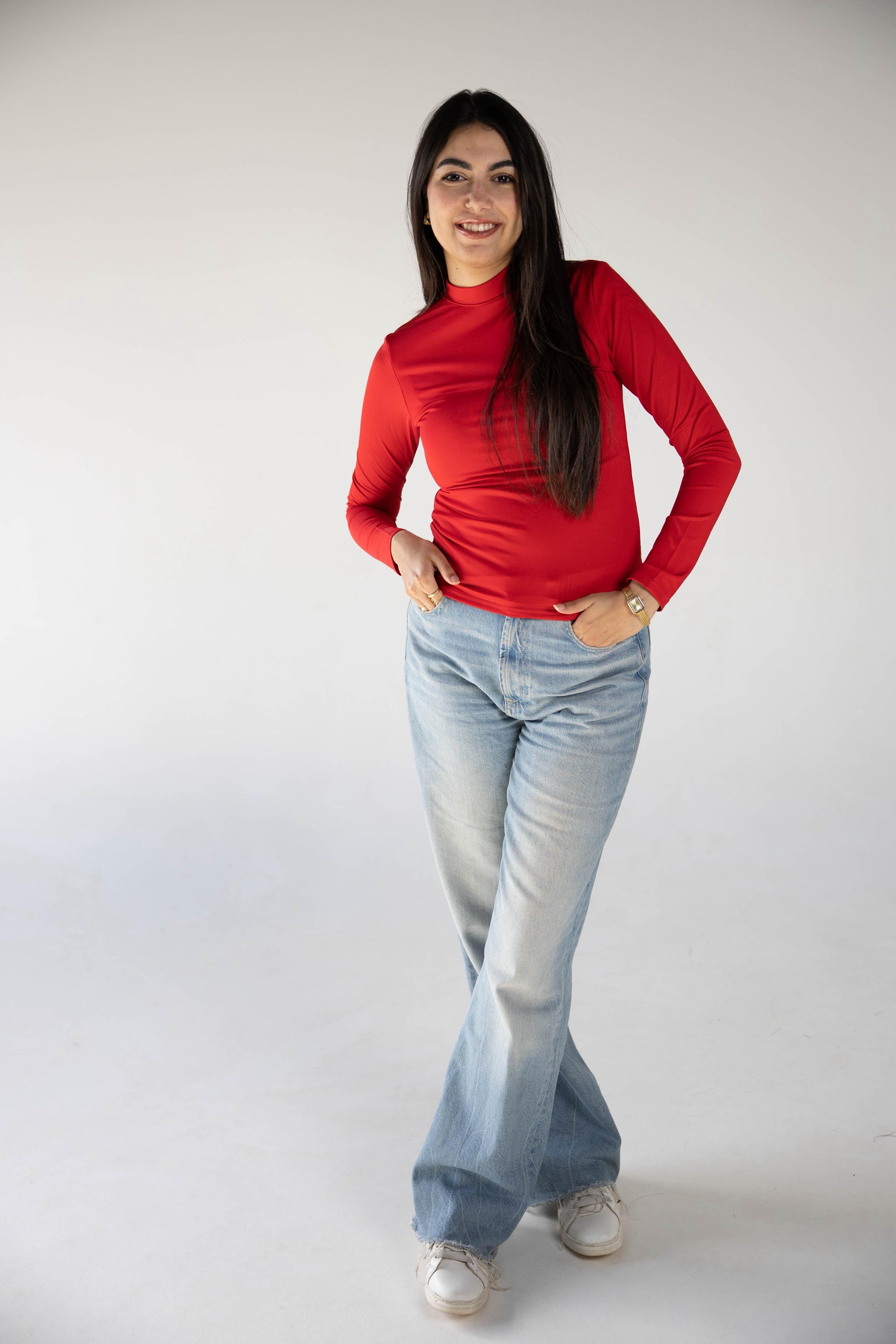 HIGH NECK LONG SLEEVE