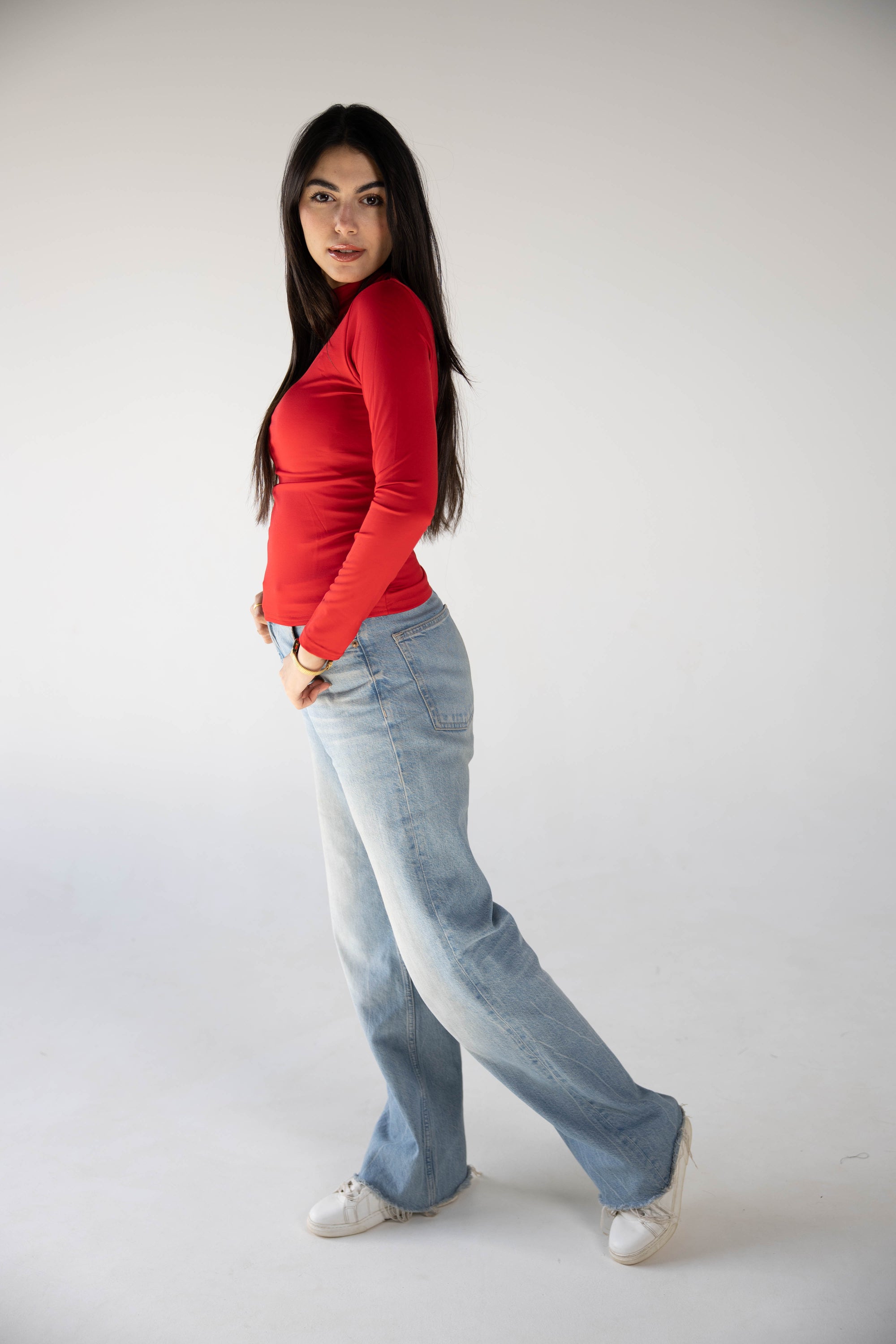 HIGH NECK LONG SLEEVE