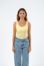 MICROFIBER U-SHAPED TANK TOP