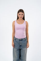 MICROFIBER U-SHAPED TANK TOP