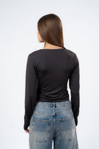 ZIPPER LONG SLEEVE-TOP