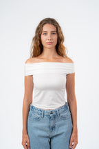 Off shoulder top