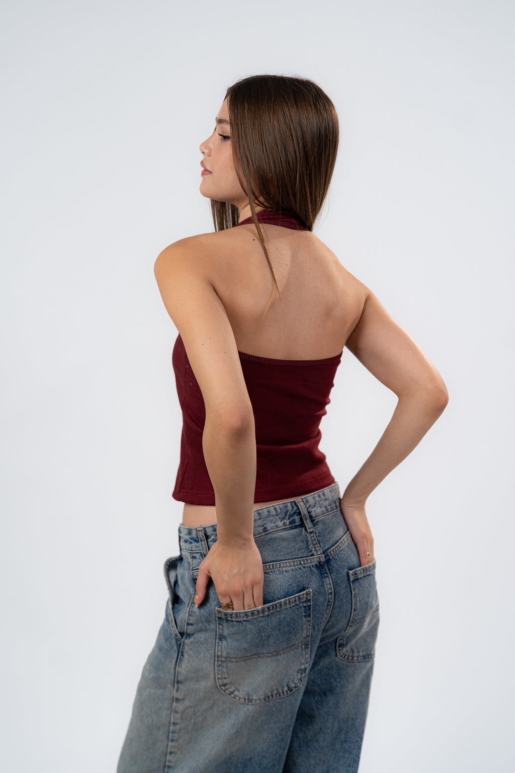 HALTER TANK TOP