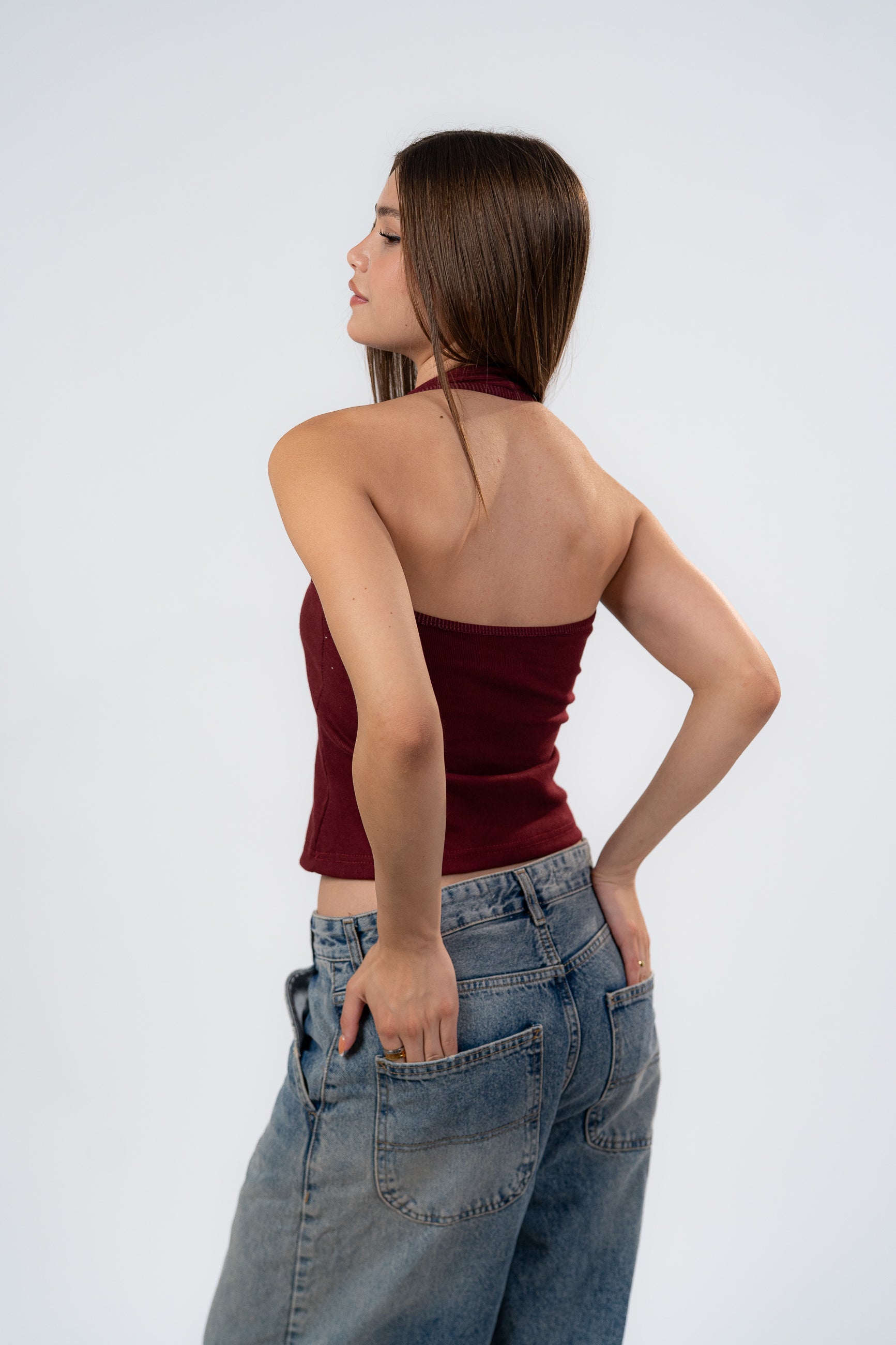 HALTER TANK TOP