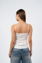 SPAGHETTI STRAP TANK TOP
