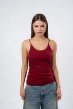 SPAGHETTI STRAP TANK TOP