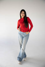 HIGH NECK LONG SLEEVE