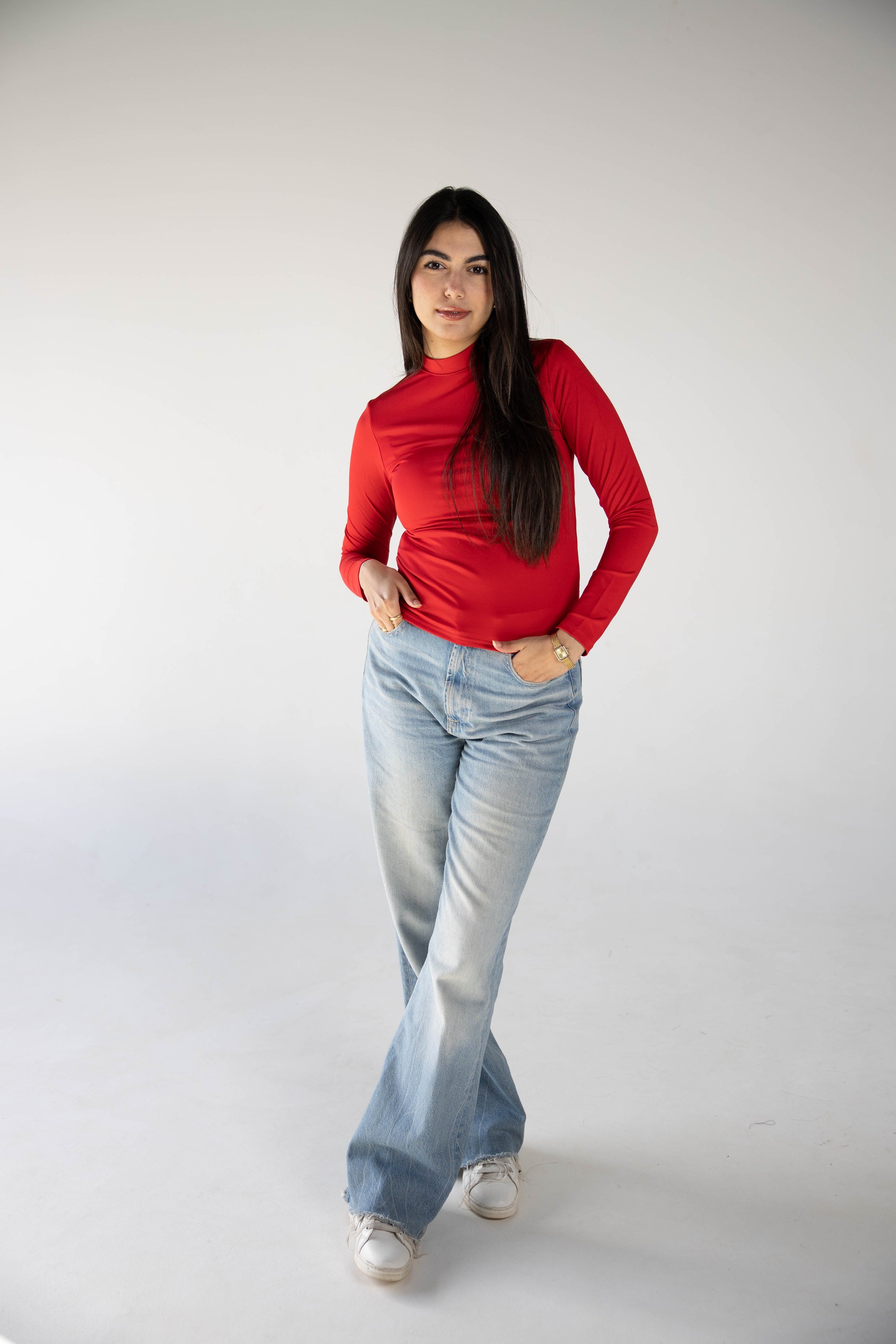 HIGH NECK LONG SLEEVE